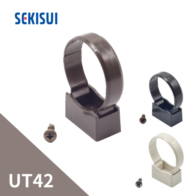 積水化学工業 エスロン UT42 デンデン 新茶 GU06S-J／黒 GU06K-J／ホワイト GU06W-J