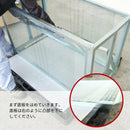 【法人限定商品】テラダ ゴミステーション ふた付き H770×W1200×D610mm GX-120 容量495L(45Lのゴミ袋が約6個入ります)屋外 自治会 町内会 カラスよけ ゴミ箱【メーカー直送品】【代金引換不可】【北海道／沖縄／離島 送料別途お見積り】