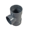 東栄管機 VU継手 90゜Y 異径チーズ 呼び径65X50