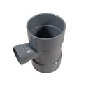 東栄管機 VU継手 90゜ 大曲りY 異径チーズ 呼び径100X50