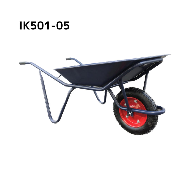 【法人限定】アイネット スチール一輪車 2切 タイヤセット