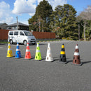 CAR BOY 穴あきコーン レッド CHRK-700RE／ブルー CHRK-700BL／グリーンイエロー CHRK-700GY 1個 水害 災害 テロ対策 PVC SDGs