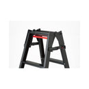 長谷川工業 梯子兼用脚立台 ブラック RHB-15