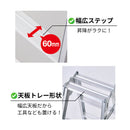 長谷川工業 ステップ幅広兼用脚立 RH-09c