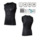 おたふく手袋 BTデュアル3Dファーストレイヤー ノースリーブクルーネックシャツ JW-520 SS～3L ホワイト／ブラック 汗対策 汗冷え防止 オールシーズン用