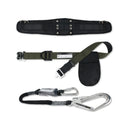 ハーピー アルミスタンダード胴ベルト型セット ランヤード／胴ベルト型安全帯