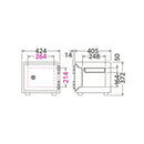 エーコー ホテルセーフ シリンダー式 BCH-S【受注生産品：約2-3ヶ月程度お時間頂戴いたします】【メーカー直送品】 【送料無料】 【開梱・設置・梱包ゴミ回収まで致します】