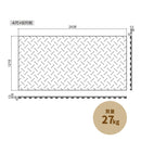 ウッドプラスチック 養生敷板 Diban4×8 片面滑り止めタイプ 1枚／10枚セット ベージュ 板厚8mm 1219mm×2438mm×13mm 農業分野専用敷板【代引き不可】