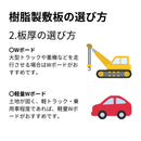 ウッドプラスチック 樹脂製敷板 Wボード36 3×6尺 両面凸 10枚セット 黒／灰／緑 板厚13mm 910mm×1820mm×20mm 持ち手穴2・4 ぬかるみ でこぼこ 農園 砂利 農道 あぜ道【代引き不可】