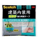 スリーエムジャパン スコッチ 建築内装強力両面テープ 幅10mmX長さ10m PBW-10