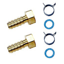 リビラック ペアホース用部品セット ２組セット ＲＨ４－１５－２