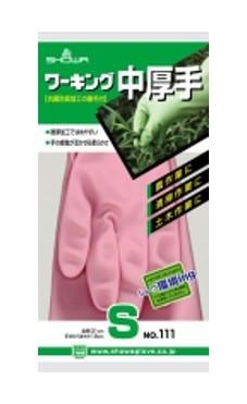 ショーワグローブ ワーキング中厚手 111 S ピンク