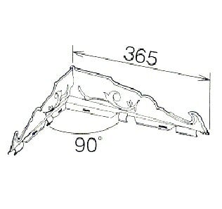 パナソニック ハイ丸 内飾り板左右組 パールグレー（白） KQ1094