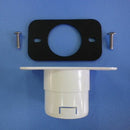 ダイコー化学工業 エクステリア用雨とい 丸アタッチメント・パッキン ホワイト 42型ビス付