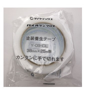 ダイヤテックス パイオラン塗装養生テープ Y-09CL-38 38X25