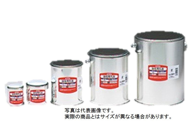 アサヒペン 油性用丸缶フタ付 4L KMP-4
