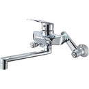 SANEI 壁付シングルレバー混合栓 寒冷地仕様 K1712EK-3U-13　【すぐに施工出来ます！5mシールテープおまけ付】