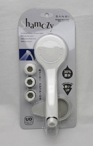 SANEI シャワーヘッド・ホースセット アダプター付き ホウイト PS39-CTA-WW i8my1cf Amazon | SANEI(サンエイ) シャワーセット ホウイト アダプター付き